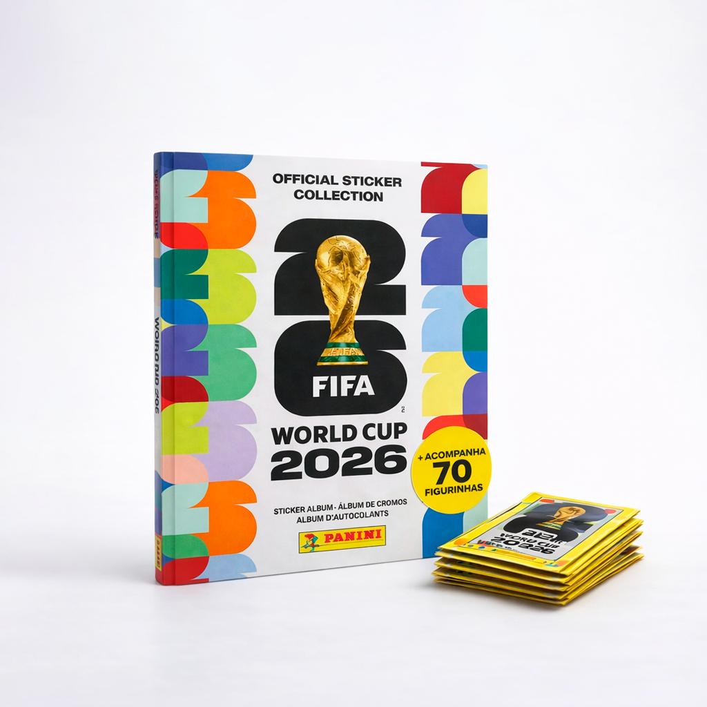 Álbum Oficial De Figurinha Copa Do Mundo Fifa 2026 - Capa Dura